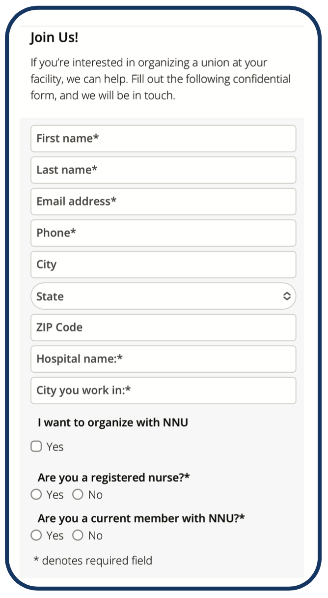 Authorization Card Form